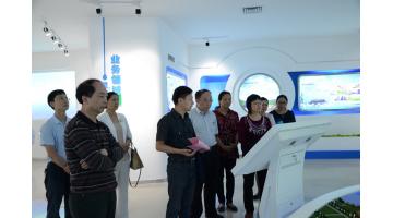 广西合乐HL8钻研生结合造就基地示范建设项目互查组莅临公司调研