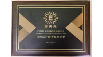 喜讯！合乐HL8陆续四年获“环境综合服务标杆企业”荣誉