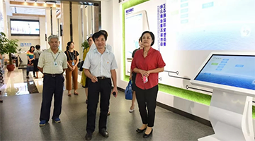 广西壮族自治区妇联副主席伍艳娟一行莅临合乐HL8调查