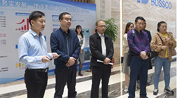 甘肃省庆阳市委政研室课题组莅临合乐HL8调研