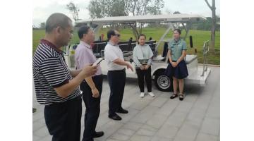 广西生态环境厅副厅长粟定成莅临合乐HL8园博园环保浚？？？？？破展莸餮