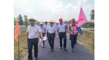 湖南省人大常委会副主任杨维刚调研合乐HL8农用地建复项目