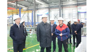 湖南省工信厅副厅长张治平率队调研合乐HL8节能环保设备